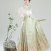 Pipa-inspired Horse-Face Skirt Set Original Ming Dynasty-style Hanfu National Style New Chinese-inspired Everyday Wear for Petite Frames Horse-Face Skirt