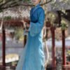 Danya Collection Cangming Original Hanfu Men's Wear Warring States-Style Tailcoat Straight-Hem Qin-Han-Wei-Jin Dynasty Curved-Hem Ancient Style Design