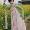 Hua Bu Wu Authentic Original Tang-Style Reconstructed Qi-Chest Ruqun Jacquard Summer Shawl Hanfu Women's Wear